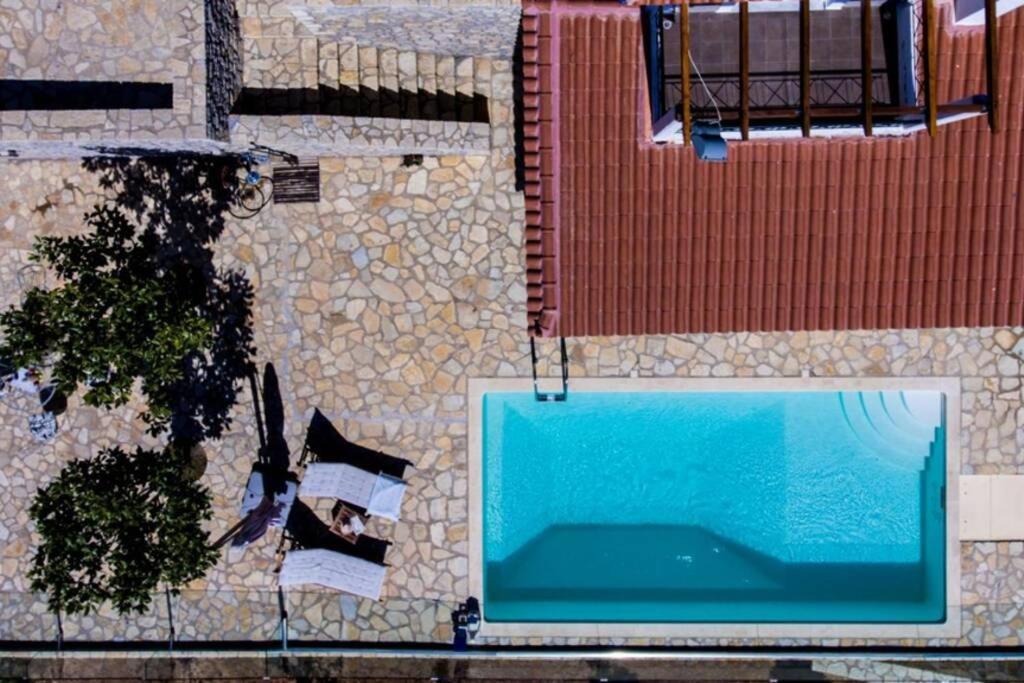 Apollo Romantic Sea View Villa Kivérion Exteriér fotografie