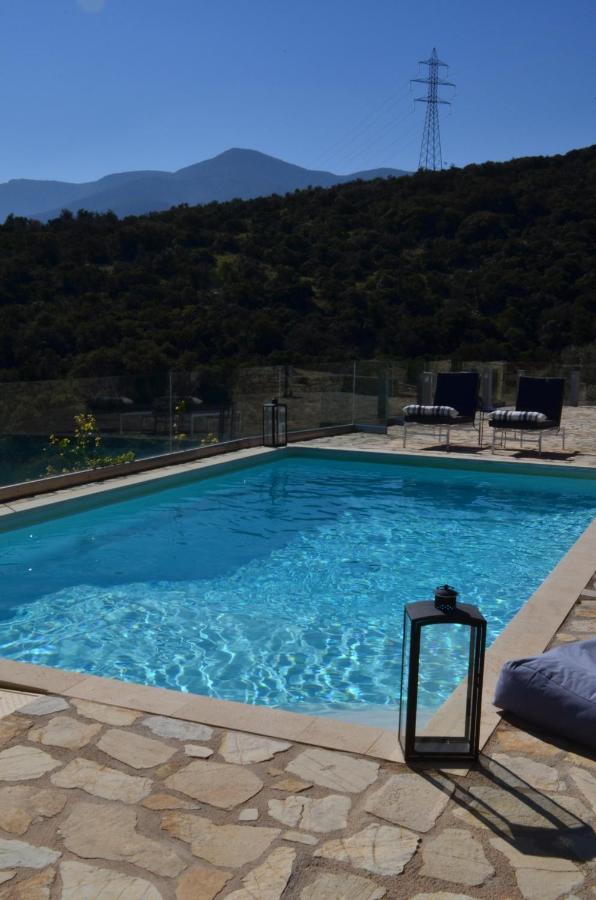 Apollo Romantic Sea View Villa Kivérion Exteriér fotografie