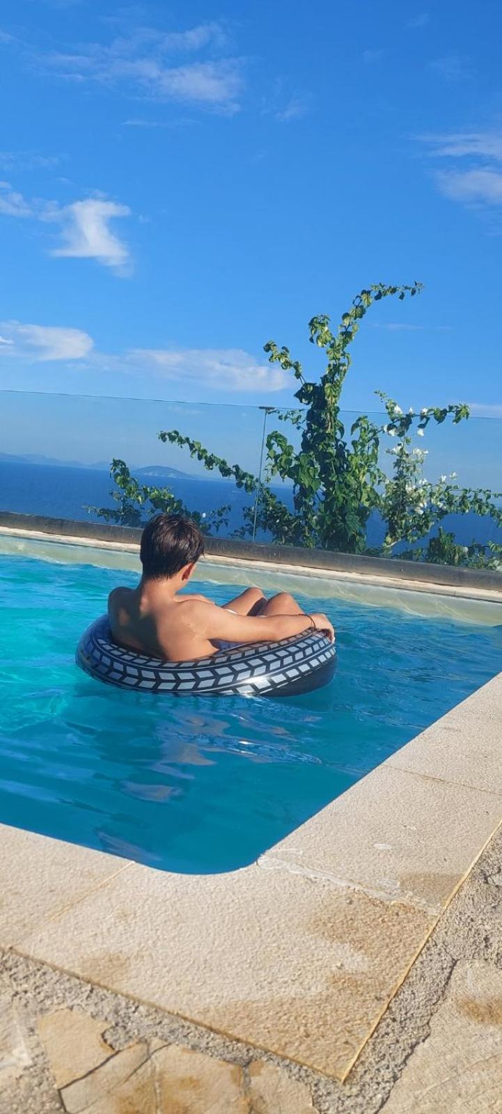 Apollo Romantic Sea View Villa Kivérion Exteriér fotografie